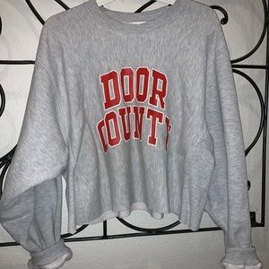 Lee Vintage Door County Cropped Sweatshirt